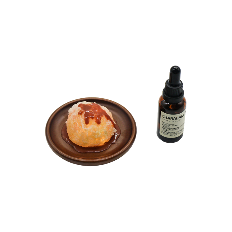 Lampada per Aromaterapia da Dessert con Base in Legno-Gelato Bloom