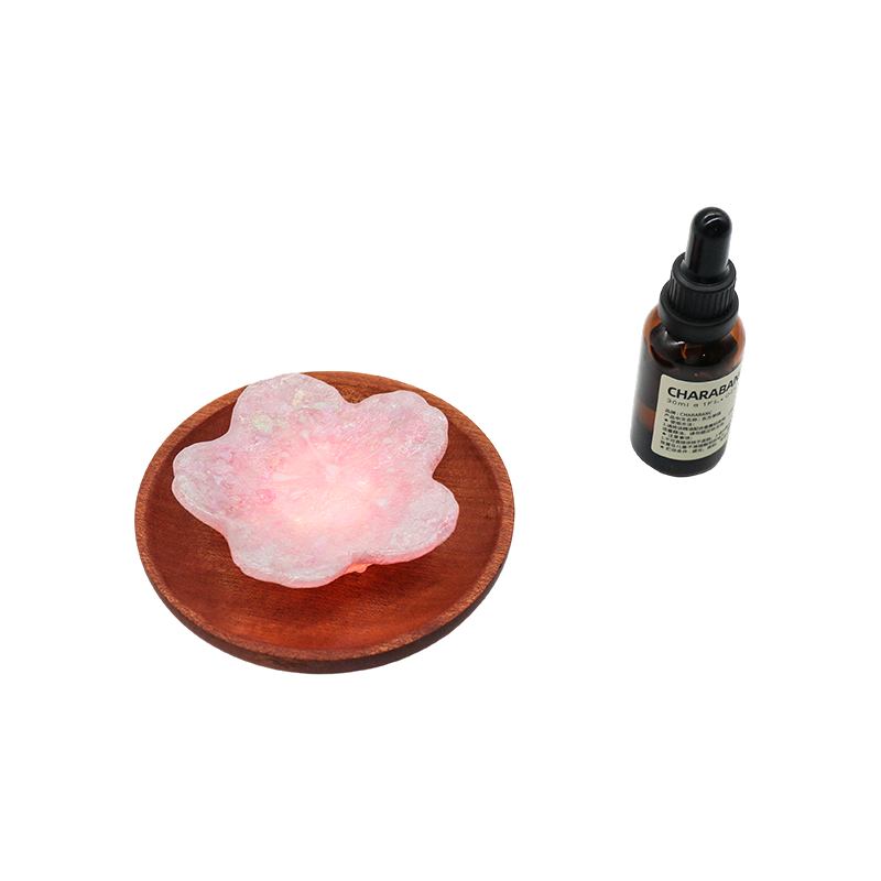 Lampada per aromaterapia ai fiori di ciliegio con olio essenziale biologico-